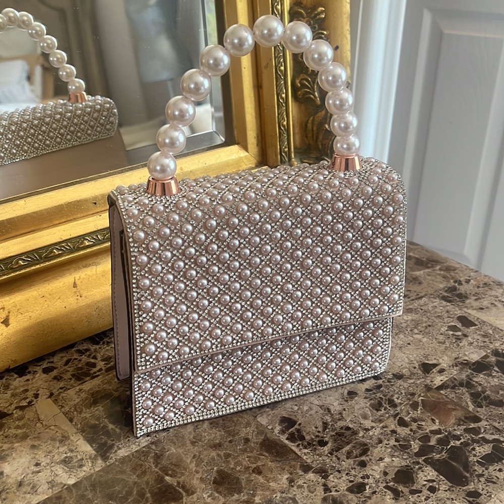 Aldo pearl handbag